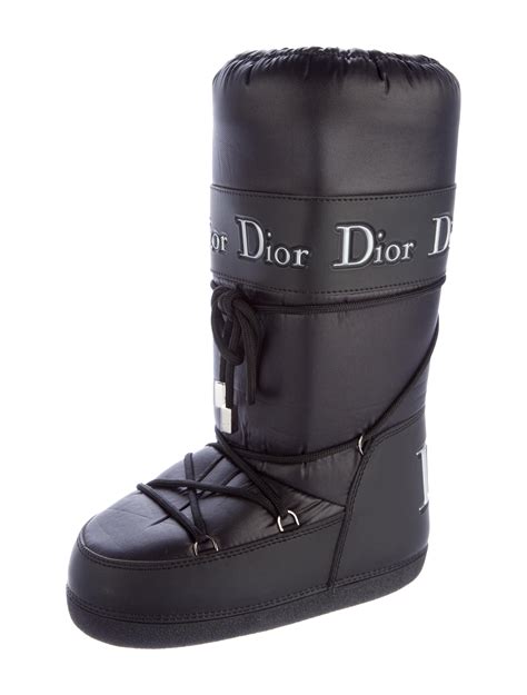 snow boots dior|christian Dior thigh boots.